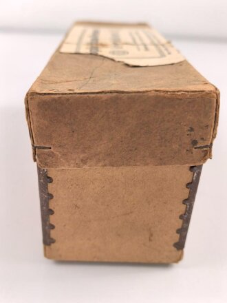 1.Weltkrieg, Leere Umverpackung zum Spiritus " Kriegslicht Brenner H.S."