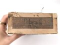 1.Weltkrieg, patriotische Zigarrenverpackung " Deutsche Flotte" Maße etwa 13 x 22 x 6cm, ungereinigt