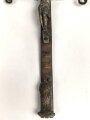 1.Weltkrieg, patriotisches, christliches Kreuz aus Granatführungsbändern und Infanteriegeschossen. Gesamthöhe 24cm