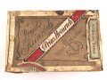 1.Weltkrieg, patriotische Zigarrenverpackung " Prinz Heinrich" Maße etwa 12 x 19 x 8cm. defekt, ungereinigt
