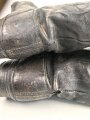 Kaiserreich und 1. Weltkrieg, paar Stiefel für berittene Mannschaften. In gutem Zustand, Kammerqualität, Sohlenlänge 28,5cm