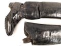 Kaiserreich und 1. Weltkrieg, paar Stiefel für berittene Mannschaften. In gutem Zustand, Kammerqualität, Sohlenlänge 28,5cm