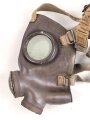 Italien 2. Weltkrieg, Gasmaske Modell T.35R. Gummi weich