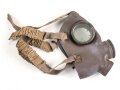 Italien 2. Weltkrieg, Gasmaske Modell T.35R. Gummi weich