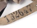 Italien 2. Weltkrieg, Gasmaske Modell T.35R. Gummi weich