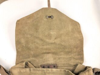 Belgien, Tragetasche für Armeegasmaske " SACIC" 1936. Guter Zustand