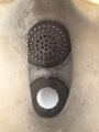 Frankreich 2. Weltkrieg, Zivilschutzmaske AJAX-F2. Gummi weich , datiert 1939