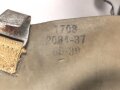 Frankreich 2. Weltkrieg, Zivilschutzmaske AJAX-F2. Gummi weich , datiert 1939