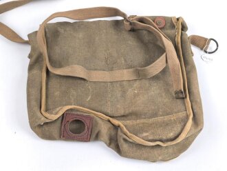 Belgien 2. Weltkrieg, Tasche für Gasmaske S.B.A. für Luftschutz