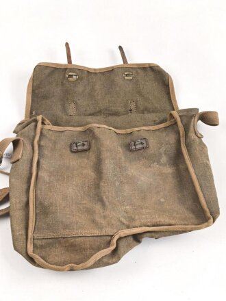 Belgien 2. Weltkrieg, Tasche für Gasmaske S.B.A. für Luftschutz
