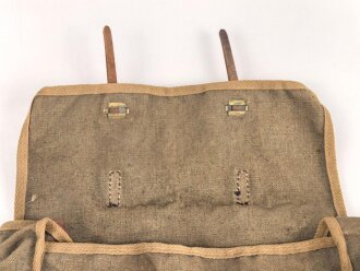 Belgien 2. Weltkrieg, Tasche für Gasmaske S.B.A. für Luftschutz