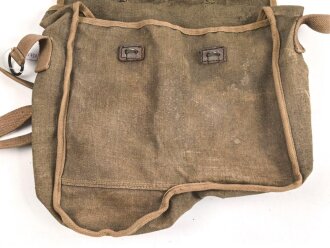 Belgien 2. Weltkrieg, Tasche für Gasmaske S.B.A. für Luftschutz