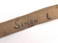 Belgien 2. Weltkrieg, Tasche für Gasmaske S.B.A. für Luftschutz