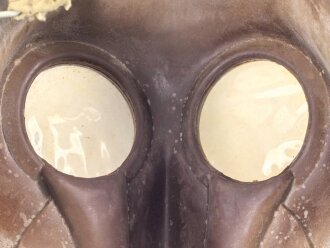 Frankreich,  Gasmaske Model C38, Ausführung 1950iger Jahre. Gummi weich