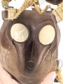 Frankreich,  Gasmaske Model C38, Ausführung 1950iger Jahre. Gummi weich