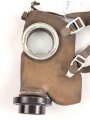Belgien 2.Weltkrieg, Gasmaske S.B.A. L.702. Gummi weich