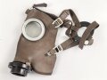 Belgien 2.Weltkrieg, Gasmaske S.B.A. L.702. Gummi weich