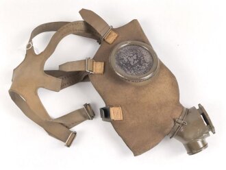 Belgien , Gasmaske A.G.15 für den zivilen Luftschutz, Gummi weich
