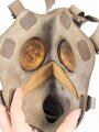 Belgien , Gasmaske A.G.15 für den zivilen Luftschutz, Gummi weich