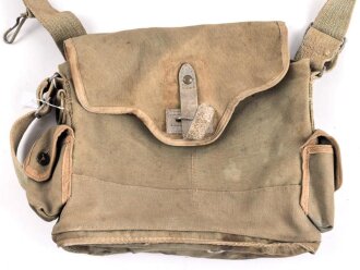 Frankreich 2. Weltkrieg, Gasmaskentasche/Musette für...