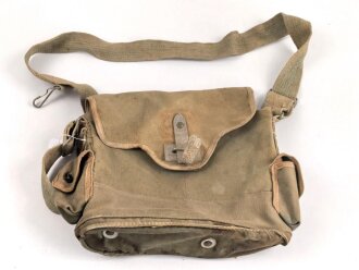 Frankreich 2. Weltkrieg, Gasmaskentasche/Musette für...
