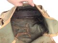 Frankreich 2. Weltkrieg, Gasmaskentasche/Musette für ANP31 , datiert 1940, gebraucht
