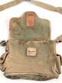 Frankreich 2. Weltkrieg, Gasmaskentasche/Musette für ANP31 , datiert 1940, gebraucht