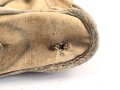 Frankreich 2. Weltkrieg, Gasmaskentasche/Musette für ANP31 , datiert 1940, gebraucht