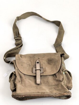 Frankreich 2. Weltkrieg, Gasmaskentasche/Musette für...