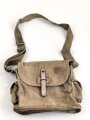 Frankreich 2. Weltkrieg, Gasmaskentasche/Musette für ANP31 , datiert 1939, gebraucht