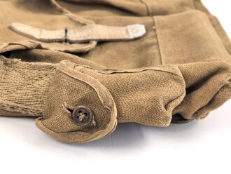 Frankreich 2. Weltkrieg, Gasmaskentasche/Musette für ANP31 , datiert 1938?, gebraucht