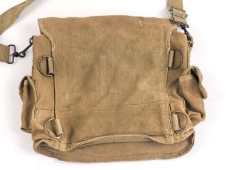 Frankreich 2. Weltkrieg, Gasmaskentasche/Musette für ANP31 , datiert 1938?, gebraucht