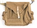 Frankreich 2. Weltkrieg, Gasmaskentasche/Musette für ANP31 , datiert 1938?, gebraucht