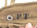 Frankreich 2. Weltkrieg, Gasmaskentasche/Musette für ANP31 , datiert 1938?, gebraucht