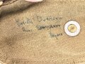 Frankreich 2. Weltkrieg, Gasmaskentasche/Musette für ANP31 , datiert 1938?, gebraucht