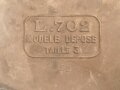 Belgien 2.Weltkrieg, Gasmaske  L.702. Gummi weich