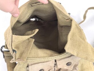 Belgien , Tasche für Armeegasmaske Pirelli / SACIC in gutem Zustand