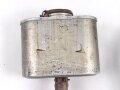Belgien Armeegasmaske SACIC  BB 1934 mit Schlauch und Filter. Alles in gutem Zustand