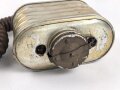 Belgien Armeegasmaske Pirelli / SACIC  aus den 1930iger Jahren.. Guter Zustand, mit Schlauch und Filter