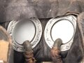 Belgien Armeegasmaske  mit Schlauch und Kastenfilter