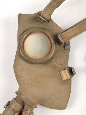 Belgien Armeegasmaske Antigaz, sehr guter Zustand, mit...