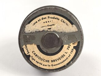 Belgien Gasmaskenfilter für Maske L-702. Originallack