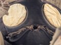 Frankreich 2.Weltkrieg , Gasmaske TC38 mit Filter in Bereitschaftsdose. Originallack