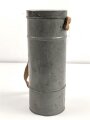 Frankreich 2.Weltkrieg , Gasmaske TC38 mit Filter in Bereitschaftsdose. Originallack