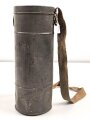 Frankreich 2.Weltkrieg , Gasmaske TC38 mit Filter in Bereitschaftsdose. Originallack