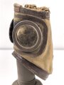 Frankreich 2.Weltkrieg , Gasmaske TC38 mit Filter in Bereitschaftsdose. Originallack