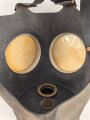 Frankreich 2.Weltkrieg , Gasmaske für Zivilbevölkerung Modell TC38 Securit B,  datiert 1940. Gummi weich.