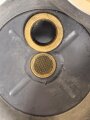 Frankreich 2.Weltkrieg , Gasmaske für Zivilbevölkerung Modell TC38 Securit B,  datiert 1940. Gummi weich.