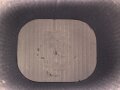 Frankreich 2.Weltkrieg , Marine Gasmaske A.F.M.34 ( (Appareil Filtrant Marine 34) Maskenkörper ausgetrocknet, ebenso der Schlauch. Datiert 1938, mit Filter und Bereitschaftsbüchse. Selten