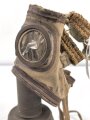 Frankreich 2.Weltkrieg , Gasmaske TC38 mit Filter, datiert 1939